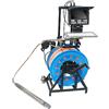 AUBEST Telecamera d'ispezione Telecamera di ispezione del pozzo trivellato da 150 m Telecamera for tubo dell'acqua con rotazione a 360 gradi con bobina manuale(200m)