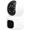 Plyisty Smart Security Camera 1080p HD Wireless Video Monitor Sorveglianza IP Cam Night 360 Gradi per Home Office - CPU XM650V200 (Spina europea)