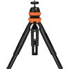 Sahgsa Mini Treppiede Retrattile Compatto con Cuscinetto in Silicone per Riprese Stabili Supporto per Telefono Cellulare con Testa a Sfera a 360° per Vlogging Treppiede in Plastica da 7,9 Pollici (#2)