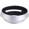 generic Paraluce da 40,5 mm, filtro filettato, paraluce color argento