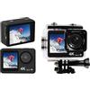 AKLOSIPY Action Camera 4K 24MP Telecamera Sportiva con Doppio Schermo WiFi Obiettivo Grandangolare 170° Kit di Accessori di Montaggio Impermeabile 30M per Immersioni, Surf, Sci e Ciclismo