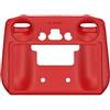 ILJXPOZB Custodia Morbida In Silicone, Compatibile Con Il Telecomando DJI Mini 3 Pro/DJI RC, Custodia Protettiva Antigraffio, Accessori(Red)