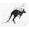 DIYthinker Australia canguro koala silhouette illustrazione Phone Screen Cleaner occhiali di pulizia 2PCS camoscio tessuto