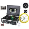SHEHUALI Telecamera per scarichi, Telecamera for la conduttura della fotocamera fognaria da 9 pollici WIFI Wireless 1 7 mm di telecamera endoscopio industriale impermeabile Video 2 0m/30m/40m/50m(F9119WF-50M)