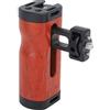 Zhangpu Gabbia della Fotocamera Universiale Sinistra Laterale Destro Sindata di Legno con Montaggio a Scarpa Fredda Foro a Vite da 1/4 Pollice per Gabbia per Fotocamera DSLR