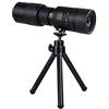 Generic Monocolo portatile 4K 10-60X40mm Super teleobiettivo Zoom Monoculare impermeabile per escursionismo con supporto per smartphone e treppiede per escursionismo per adulti Birdwatching all'aperto