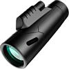 SchAan binocolo professionale visore notturno Telescopio monoculare ad alto ingrandimento 10X42 con clip per foto del cellulare, uso diurno e notturno