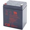 CSB HR1221 W acido piombo (VRLA) 12 V batteria ricaricabile - Batterie ricaricabili (acido piombo (VRLA), 12 V, 21 Wh, 4380 H, nero, ISO 9001, ISO 14001)