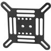 Psdndeww Vesa Piastra Adattatore di Montaggio V Blocco Montaggio Foro Non Filettato Slot Per Monitor Schermo 1/4 Filo Solido Alluminio Costruire