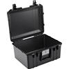 PELI 1557 Air Valigia Protettiva Leggera Per Droni, Lampade Da Palco, Flash Studio E Attrezzatura Fotografica, Impermeabile E Anti Polvere, 36L Di Capacità, Fabbricato In USA, Senza Schiuma, Nero