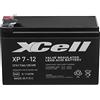 beltrona xp712 batteria al piombo nero