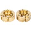 Qqmora Durevole Contrappeso per Auto RC per -4, Bilanciamento del Peso RC con Superficie Lucida per il Miglior Equilibrio, 2 Pezzi per gli Appassionati di