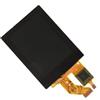 QPOGRMJR Schermo con retroilluminazione + touch screen, parte di ricambio for videocamera, compatibile con GoPro Hero 4, display LCD argento