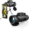 LeGDOr Telescopio monoculare 40 x 60 HD, portatile, impermeabile, per esterni, BAK4, telescopi ottici singoli, per bird watching, campeggio, viaggi