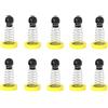 HDWSNXW 10 PZ 50 80 Mesh Agricolo Filtro Antigoccia Ugello In Plastica In Acciaio Inox Impurità Filtrate for UAV RC Drone Parti(Yellow drip-proof)