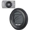 DSLR US JJC Olympus LB-T01 - Copriobiettivo compatibile con fotocamera subacquea Olympus TG-6 TG-5 TG4 TG-3 TG-2 TG-1