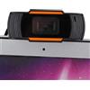 Asixxsix Web camera, webcam, bilanciamento del bianco automatico USB 2.0 ad alta definizione per PC desktop portatile