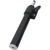 Yjcnelcr Asta telescopica portatile in lega di alluminio per fotografia Video Photoshoots Camping Light Mount 1/4 Porta filettata Asta di prolunga per fotocamera in lega di alluminio