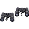 Hoement 2 Pz binoculare telescopio portatile light camping waterproof impermeabile impermeabili resistente all'acqua cannocchiale binocolo Black