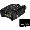 Xtahdge Binocolo infrarosso wi-i-f-i dello zoom digitale degli occhiali di protezione 10X di visione notturna dello schermo 5K a 4 pollici
