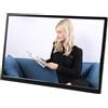 Jectse Frame di Immagine Digitale, Ripresa della Riproduzione in Alluminio 15,2 Pollici Schermo del LED dello Schermo Elettronico con Telecomando per l'ufficio (Spina europea)