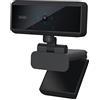 Haofy Webcam Webcam Portatile HD 1080p per Conferenze, Fotocamera per Computer con Messa a Fuoco Automatica e Microfoni Incorporati per PC Portatile Desktop,