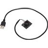 Aumotop Mini Scheda Webcam USB 2.0 Chip Fotosensibile Ad Alta Definizione Ampio Campo Visivo per Utenti