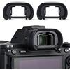 JJC 2 pezzi JJC silicone mirino oculare oculare Cup Eyeshade schermo per Sony Alpha A9, A7 & A7 Mark II, A7R & A7R Mark II, A7S Mark II, A58 A99II, sostituisce Sony fda-ep18 fda-ep16 fda-ep15