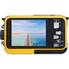 XUMIUZIY Fotocamera Subacquea 2,7K, Fotocamera Digitale Impermeabile Full HD 2,7K 48MP Zoom 16X Fotocamera Subacquea Fotocamera Digitale Compatta Resistente All'acqua 11FT per Snorkeling