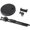 Aumotop Supporto per Telefono Fotografico, Supporto per Braccio, per Riprese Fotografiche, Riprese Video, Luce di Riempimento, Testa a Sfera in Metallo, Rotazione a 360°, 5,3-10 Cm
