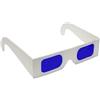 Othmro - Occhiali da decodificatore segreto con lenti blu e lenti in resina, colore bianco, 5 pezzi