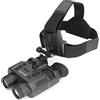 STRAFBRG Ambito di visione notturna, Occhiali for visione notturna 1080P Zoom digitale 8X A mani libere a infrarossi Binocolo for visione notturna montato sulla testa Display 3D Portata notturna 250M Ricerca a