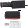 HUIOP Telecamera con microfono,Fotocamera 4K HD Fotocamera per computer Webcam USB Zoom ottico 10X Messa a fuoco manuale Compensazione automatica dell'esposizione Compatibile con Windows XP/7/10