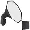 Jwthee Mini Flash Diffusore Softbox di luce, Mini Flash Diffusore pieghevole universale Softbox da studio 11,8 pollici Diffusore Flash Speedlight Softbox per Flash Speedlite Speedlight