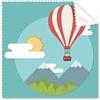 DIYthinker Mongolfiera Sun cloud modello occhiali panno di pulizia del pulitore dello schermo 5PCS Gift