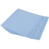 MALUGOGO Panni in Microfibra Set da 80 per Pulizia Occhiali e Lenti Blu per e Rimuove Impronte Portatile per Schermi e Gioielli