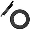 NONGYU Supporto per filtro multiplo Supporto Telaio per fotocamera sportiva in lega di alluminio Design resistente 49mm Accessori Multi Filtro Compatibilità Staffa in alluminio
