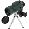 DOITOOL Monoculare 80x100 Portatile in Pvc e Abs per Adulti | Prisma Bak-4, Lente Fmc, Pupilla D'uscita 6mm, Distanza 15mm, Uso Bird Watching e Match