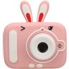 Cuifati Fotocamera Digitale per Bambini, Adulti, Fotocamera Digitale da 20 MP 1080P, Anti-vibrazione Sportiva, Facile da Usare, Messa a Fuoco Automatica, Schermo di Protezione degli (PINK)