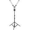 Annadue Lampada per Ciglia da 40 W, Kit di Illuminazione a LED Dimmerabile 3200-5600 K per Trucco, Lampada per Tatuaggi per Sopracciglia, Studio Video Fotografico, Luce di (Spina europea)