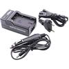 vhbw kit caricabatteria per SONY DCR-PC6 per NP-FS11/FS10/FS21, DCR-PC9, DCR-TRV1VE ecc
