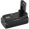 Andoer Porta batteria verticale per fotocamera DSLR Nikon D5100 D5200 EN-EL 14 alimentato a batteria con telecomando IR