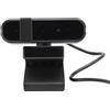 Annadue Webcam con Riconoscimento Facciale, Webcam USB per PC 1080P con Messa a Fuoco Automatica con Copertura Privata per 10 11, Grandangolo da 120 Gradi