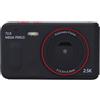 Generic Fotocamera Digitale Compatta da 72 MP 16x Zoom Anti -shake Fotocamera Vlogging per Studenti Registrazioni Video 2.5k (BLACK)