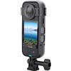 NEWQSING Coperchio di protezione delle lenti per la protezione del bordo protettivo della fotocamera per Insta360 x3