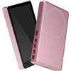 mophrati Telecamera per selfie Vlog con Bluetooth posteriore, tecnologia 4, stabilità magnetica, corpo in lega di alluminio per Vlog Selfie Phone, rosa