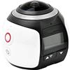 DIGNIFE Action Camera, Sport panoramici a 360 gradi DV. WiFi Camera sportiva portatile impermeabile(Pink)