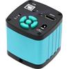 BINGNU Obiettivo zoom, obiettivo varifocale, 48MP 4K 1080P USB Video industriale Microscopio digitale Fotocamera 1-130X Zoom C Mount Lens Supporto a sbalzo for riparazione Saldatura per video industrialeVide