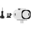 Snorvixre Custodia rigida trasparente per fotocamera compatta, custodia protettiva per immersioni subacquee, supporto ampio compatibile, custodia compatibile