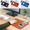 TrAdE Shop Traesio Tappeto Tappetino per Mouse Pad con Ricarica Wireless Qi Smartphone